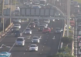 Paciencia, amigo conductor: jornada de colapsos por accidentes viales en la capital grancanaria