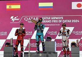 David Alonso se lleva la primera del año en Moto3