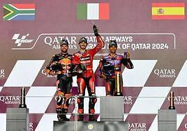 Victoria robótica de Bagnaia