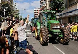 El sector primario convoca una tractorada por el agua y contra la línea de Tarfaya