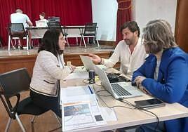 Actas para la nueva red eléctrica Mácher-Playa Blanca