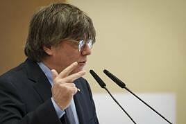 Puigdemont, dispuesto a regresar para ser investido aunque le detengan