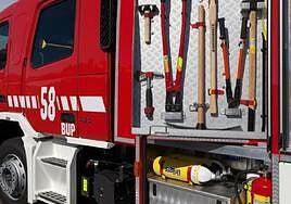 Intoxicado un hombre tras el incendio de una vivienda en Santa Cruz de Tenerife