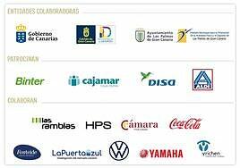 Patrocinadores y colaboradores de la CANARIAS7 Carrera de las Empresas