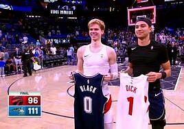 Black y Dick, el intercambio de camisetas más soez de la NBA