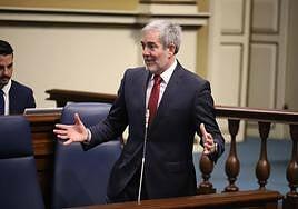 Clavijo señala que mantener las partidas canarias depende de «la voluntad política» de Sánchez