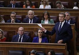 Feijóo amenaza a Sánchez con llevar a su mujer ante el Parlamento y la Justicia