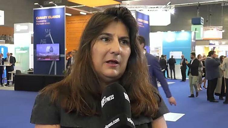 El Gobierno de Canarias participa en Bilbao en la feria Wind Europe