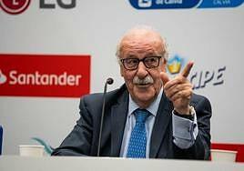 Del Bosque bendice a los jóvenes talentos de la selección: «Son los mejores»