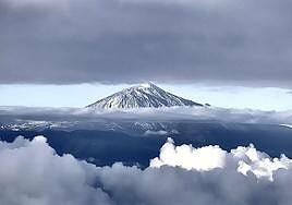La nieve llega a Canarias en primavera