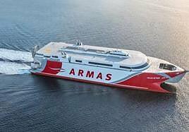 El fast ferry más moderno de Armas Trasmediterránea viaja a Morro Jable los fines de semana