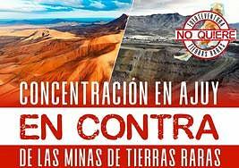 Concentración en Ajuy contra las tierras raras