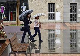 Un frente asociado a la borrasca Olivia trae lluvias este sábado en Canarias