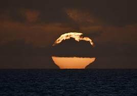 Así se vio el eclipse solar desde Maspalomas en Gran Canaria