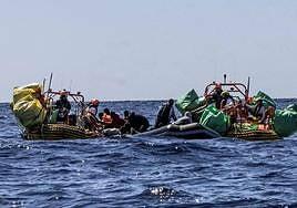 Mueren nueve migrantes y 15 desaparecidos en un naufragio cerca de Lampedusa