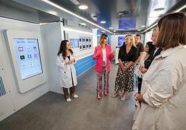 Las enfermeras invitan a la ciudadanía a chequearse y a llevar una vida saludable