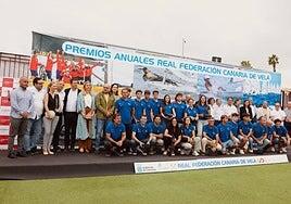 La vela canaria celebra los 64 podios nacionales e internacionales de 2023