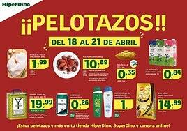 Llegan los «pelotazos» de HiperDino