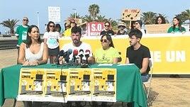 Los promotores del 20A confían en cambiar el modelo turístico canario