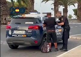 Detenido por provocar 21 incendios a contenedores en Arrecife