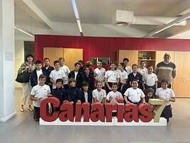 El Colegio Atlantic School visita la redacción de CANARIAS7