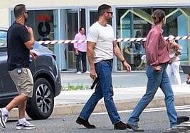 Miguel Ángel Silvestre, de rodaje en La Minilla