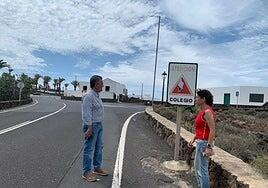 CC pide nuevas señales junto al colegio de Las Breñas