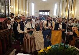 Canarias conquista Madrid con una romería que arrasa en número de participantes