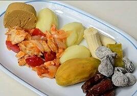 Allí la vi, en la fiesta de la canariedad…