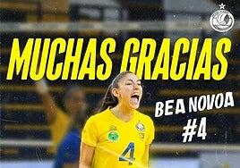 Bea Novoa no lucirá la elástica del CV Hidramar Gran Canaria la próxima temporada