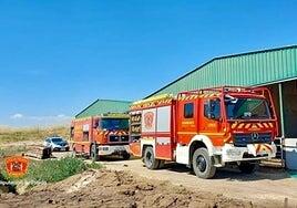 Un anciano muere en Toledo en un incendio de su parcela