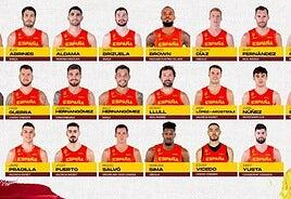 España, con los grancanarios Aldama y Fran Guerra pero sin Ricky Rubio en el Preolímpico de Valencia