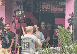 Miguel Ángel Silvestre rueda en la Wilson