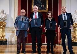 Antonio López, Adela Cortina, Valentín Fuster y Paco Arango reciben el Premio XLSemanal
