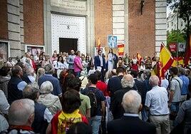 Un rosario contra el PSOE en la jornada de reflexión
