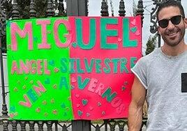 Miguel Ángel Silvestre salda una deuda pendiente con un colegio de Gran Canaria: «Ven a vernos»