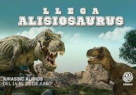 Llega Alisiosaurus, el mes jurásico de Alisios