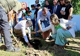 Escolares de un colegio cuidarán un clon del laurel plantado por Bécquer en Toledo
