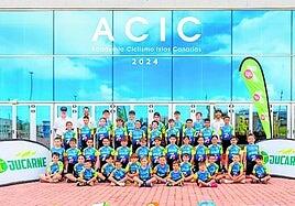 El club escuela ACIC estrena nueva vestimenta para la temporada 2024