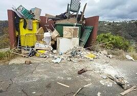 La Policía de Guía sanciona a los autores de un vertido
