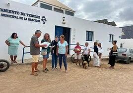 Vecinos de La Graciosa piden que se acabe el saneamiento