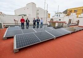 Las oficinas municipales de Gáldar y La Recova, sostenibles con una planta fotovoltaica