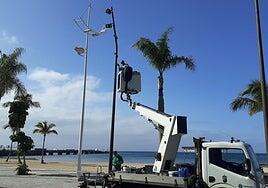 Remates en la avenida de cara al Arrecife Summer Fest