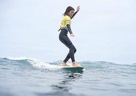 La canaria Ginger Caimi lidera el Nacional de Longboard en Arucas