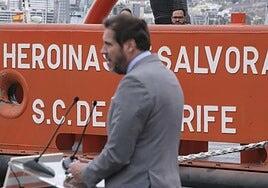 El ministro Puente, sobre el primer buque civil del mundo que operará con drones: «Es un orgullo para España»