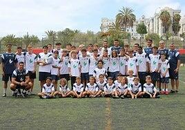 El Campus Premium Aythami Artiles, todo un éxito con más de 200 niños