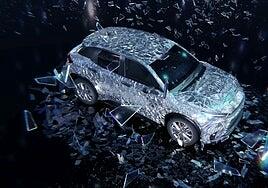 El primer Lexus de cristal, una obra única con el nuevo LBX de protagonista