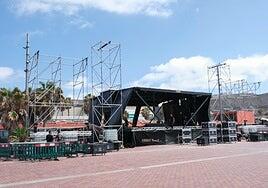 Tres pantallas gigantes para el España–Francia desde la Plaza de la Música