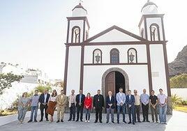 La ermita de Las Nieves de Agaete recupera su fachada original