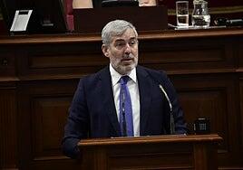 Clavijo: «Ahora le toca a Canarias, pero mañana le puede tocar a Andalucía o Valencia»